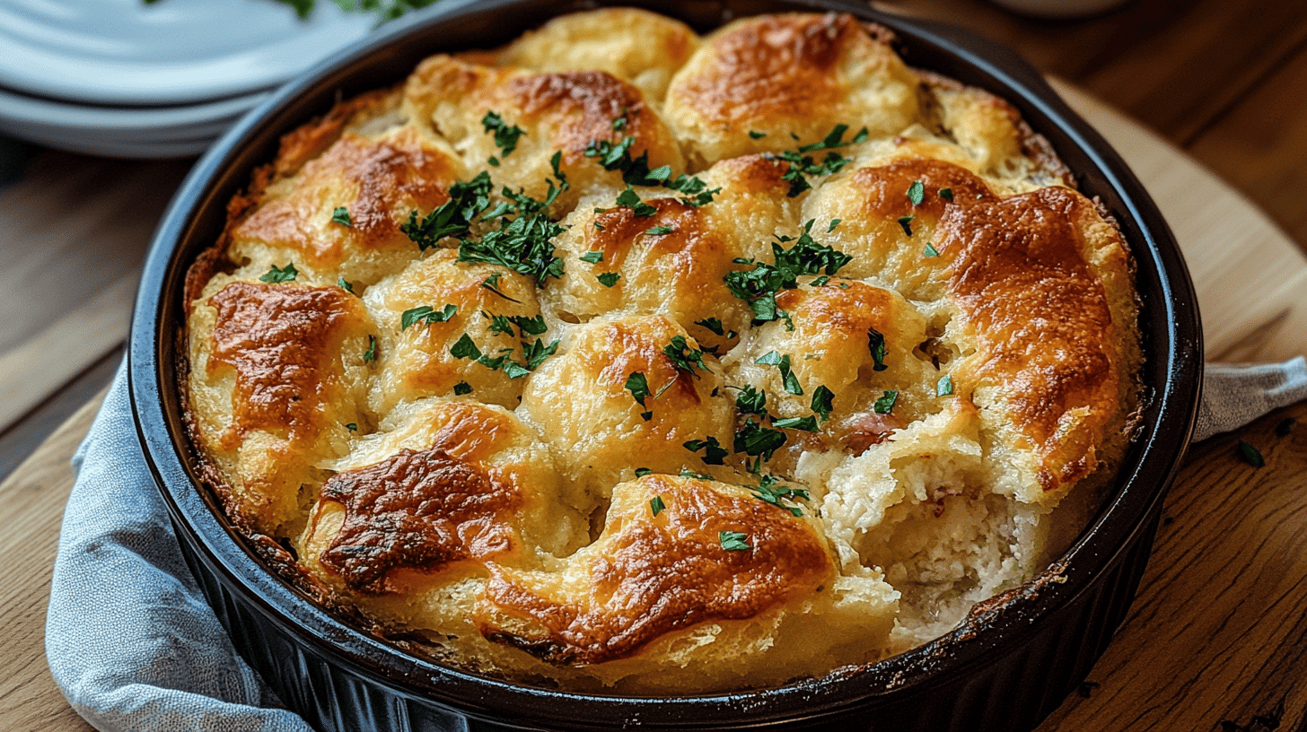 What is the hashbrown casserole at Cracker Barrel made of? A cheesy, golden-brown hashbrown casserole served hot in a rustic dish.