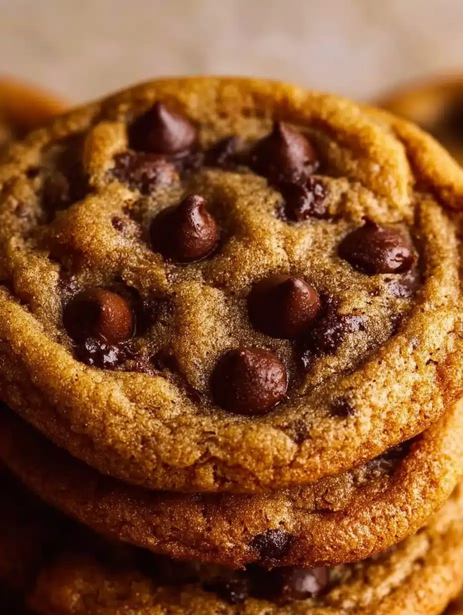 Brown Butter Pumpkin Chocolate Chip Cookies baked to perfection