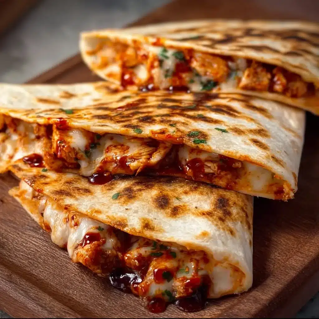 Delicious Italian Quesadillas filled with cheese and Italian ingredients