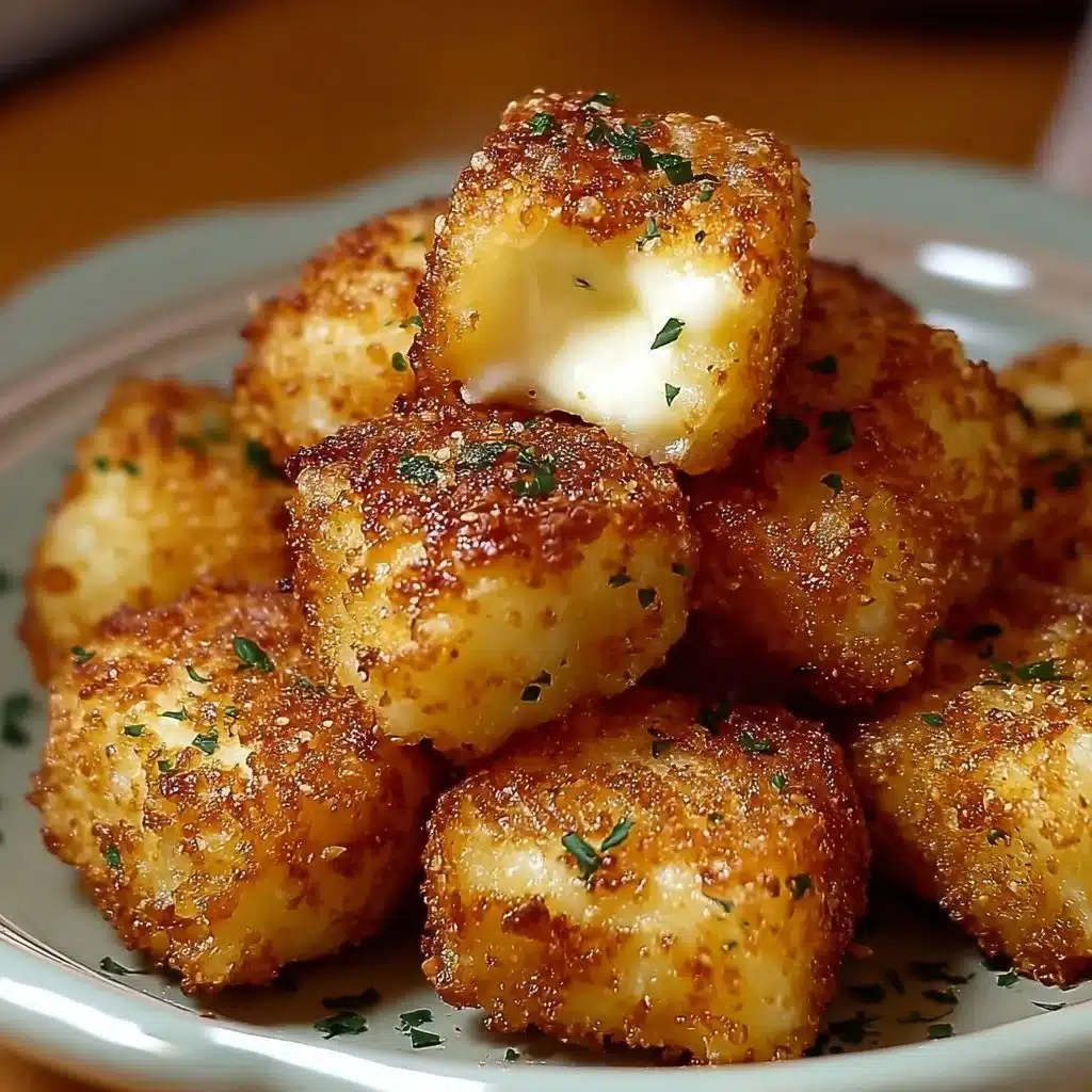 Deliciously cheesy Parmesan Mozzarella bites for a perfect snack