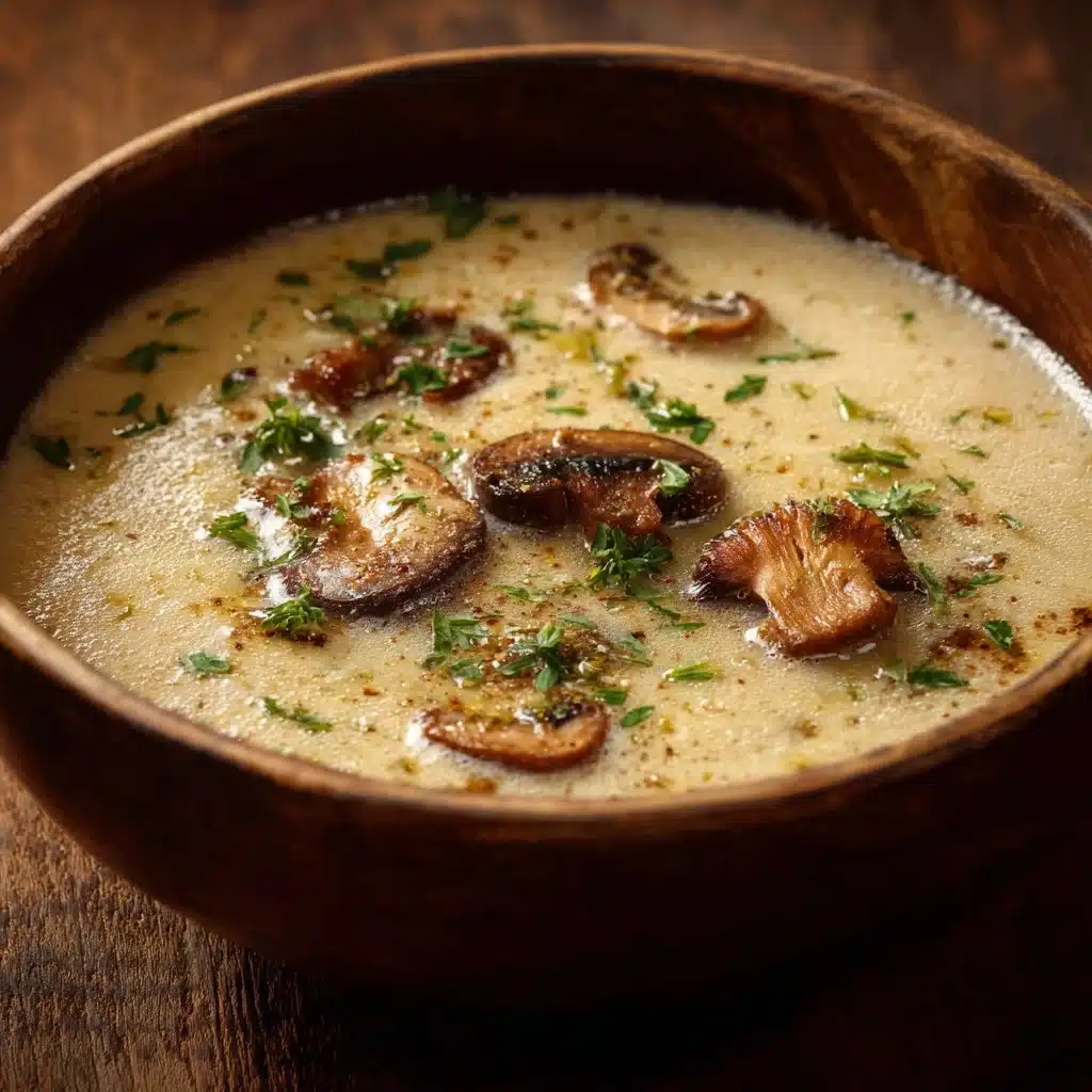 Low calorie high protein soups in a bowl, healthy and nutritious meal option