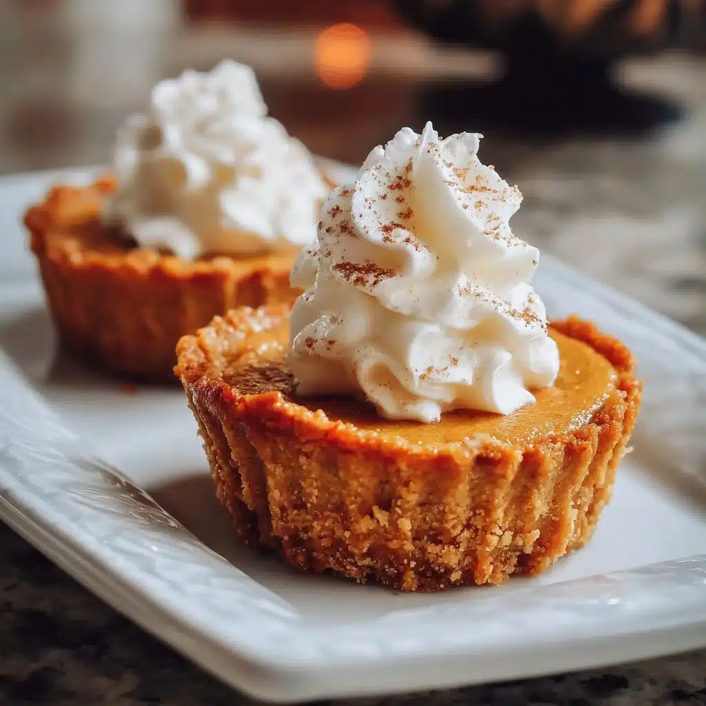 Mini keto pumpkin pies, low-carb desserts for a healthy fall treat.