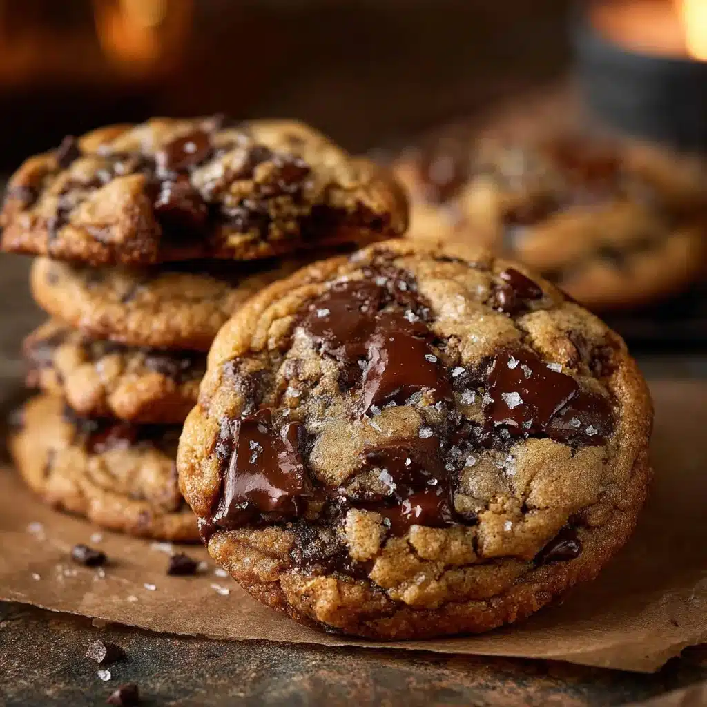 Ultra-thick bakery-style chocolate chip cookies baked to perfection
