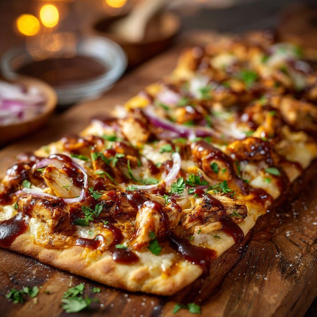 BBQ Chicken Flatbread