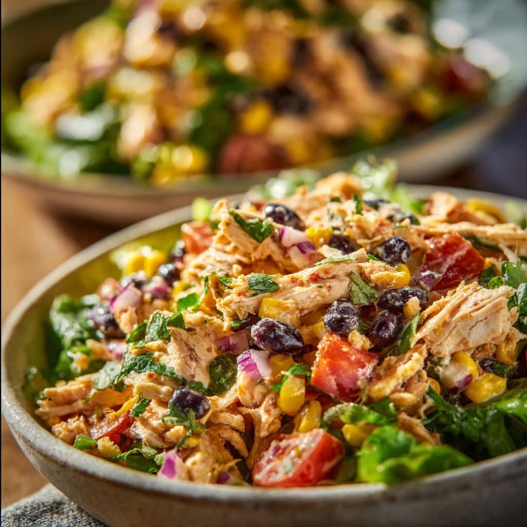 Zesty Southwest Chicken Salad Bowl