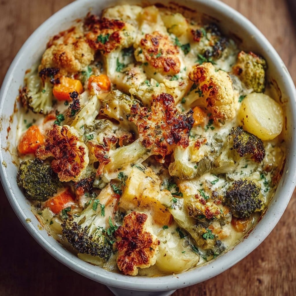 Creamy Winter Vegetable Casserole