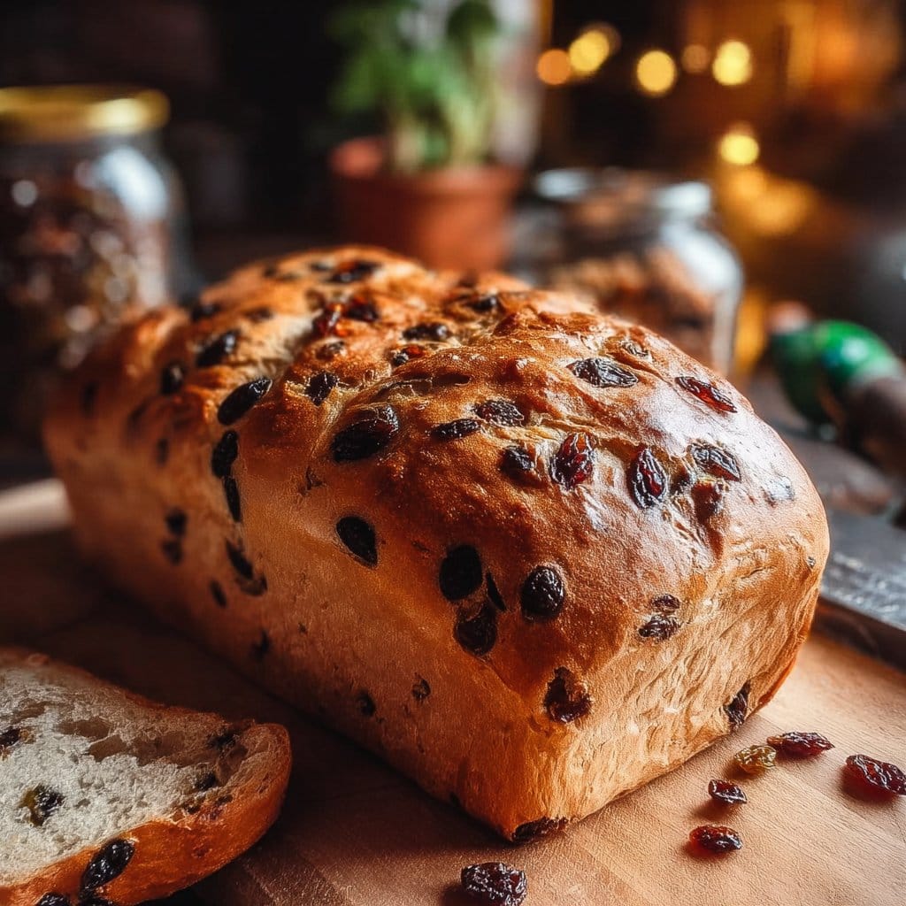 Homemade Cinnamon Raisin Bread
