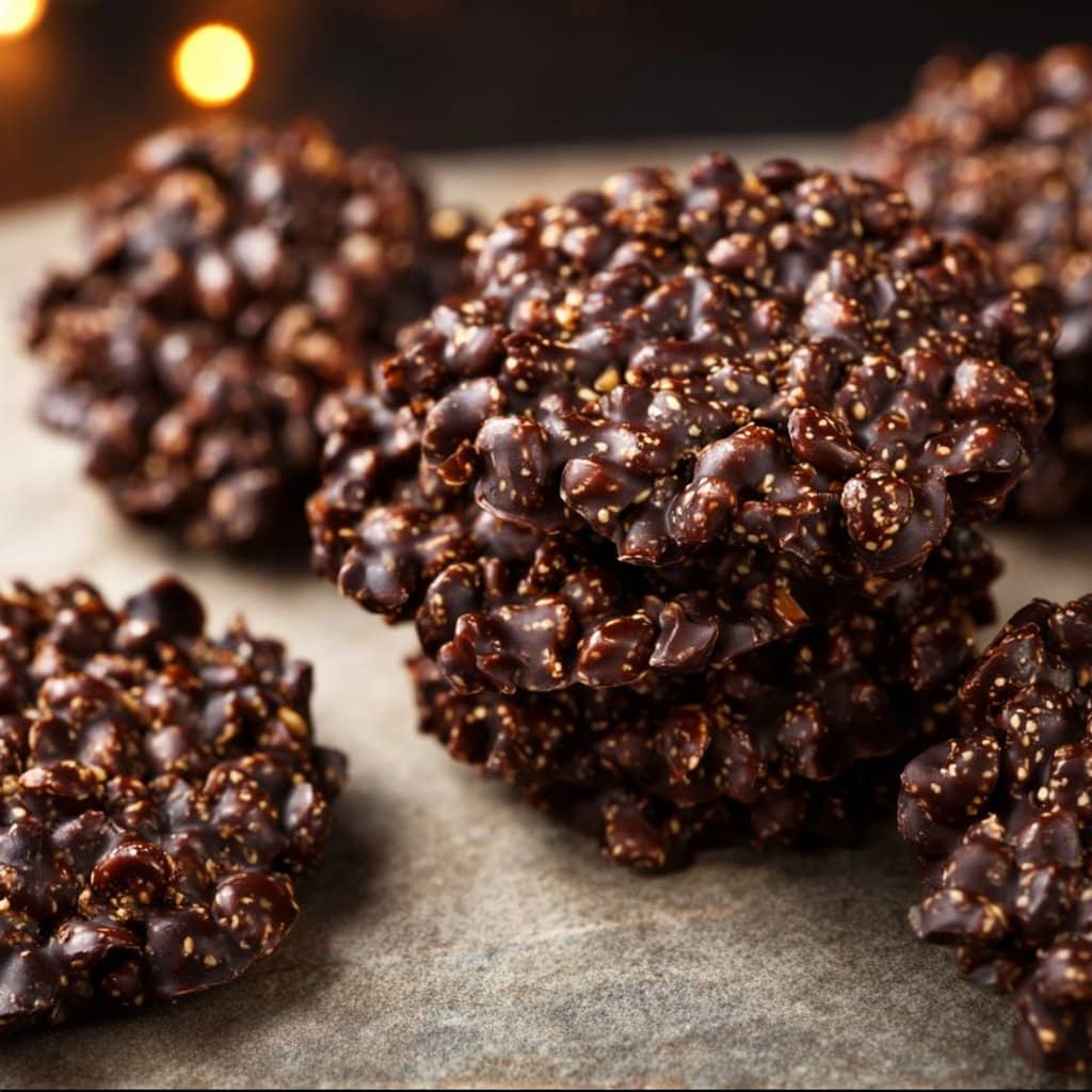 Dark Chocolate Quinoa Crisps