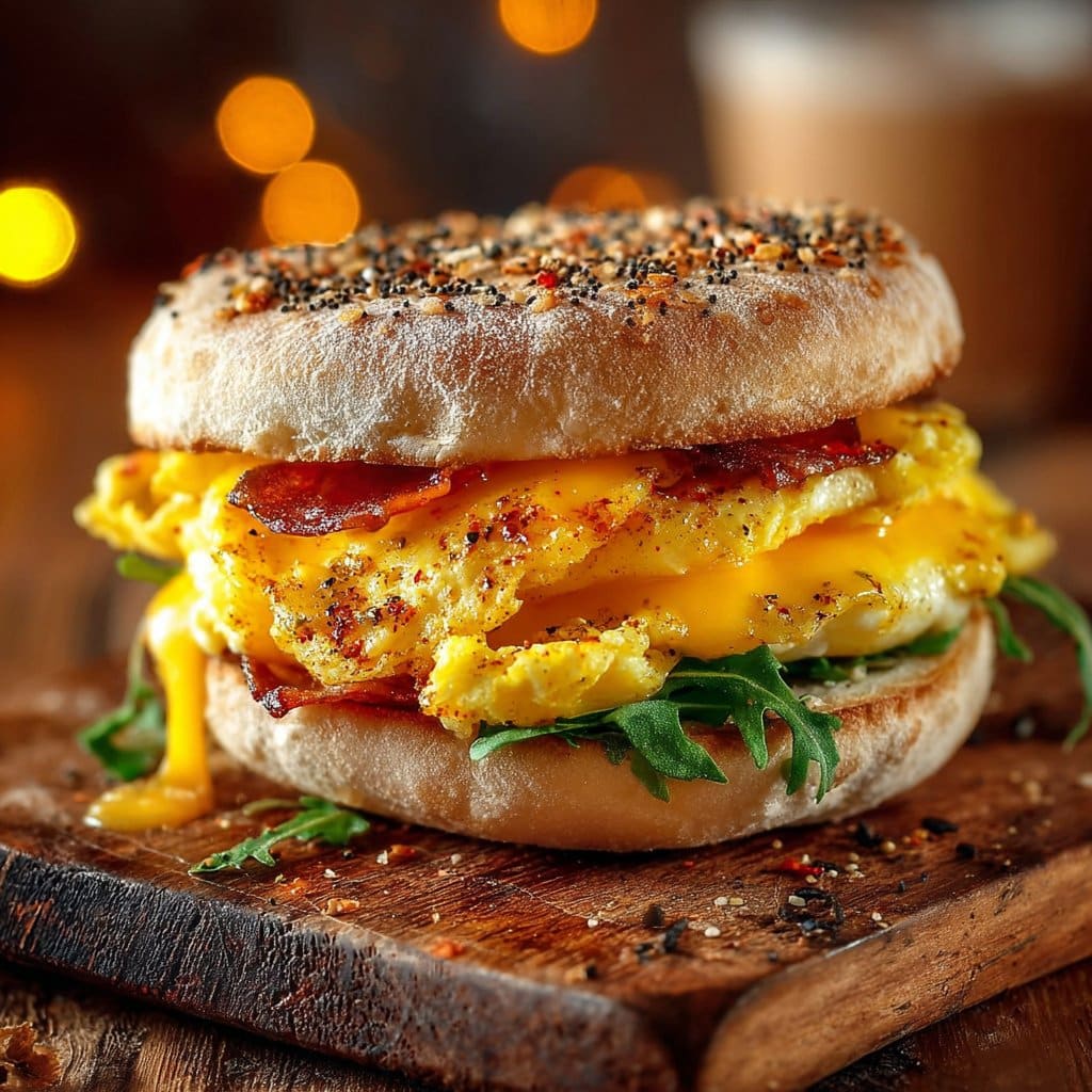 Viral Egg Sandwich Muffin