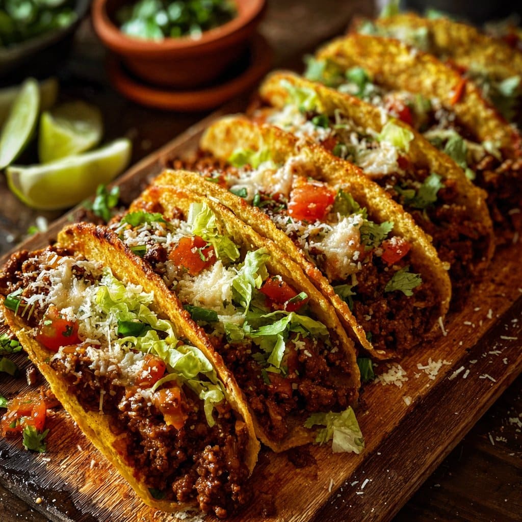 Crispy Beef Tacos