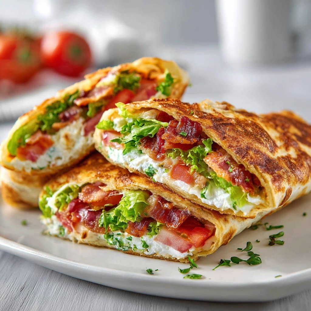 Cottage Cheese Wraps