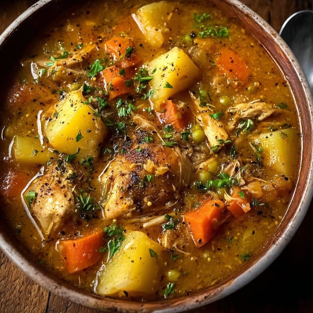 Slow Cooker Chicken Stew