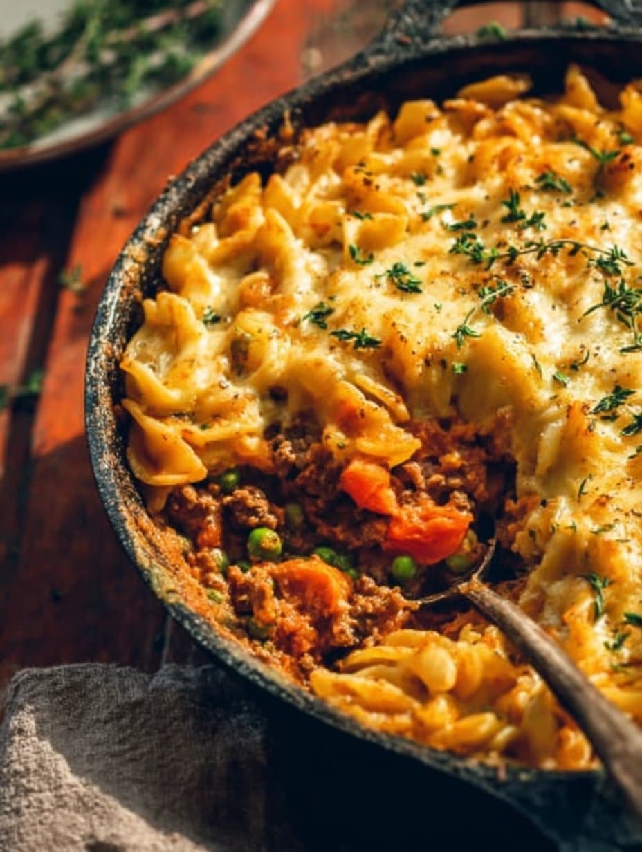 Creamy Pasta Bake with Pumpkin Tomato Sauce for Cozy Nights