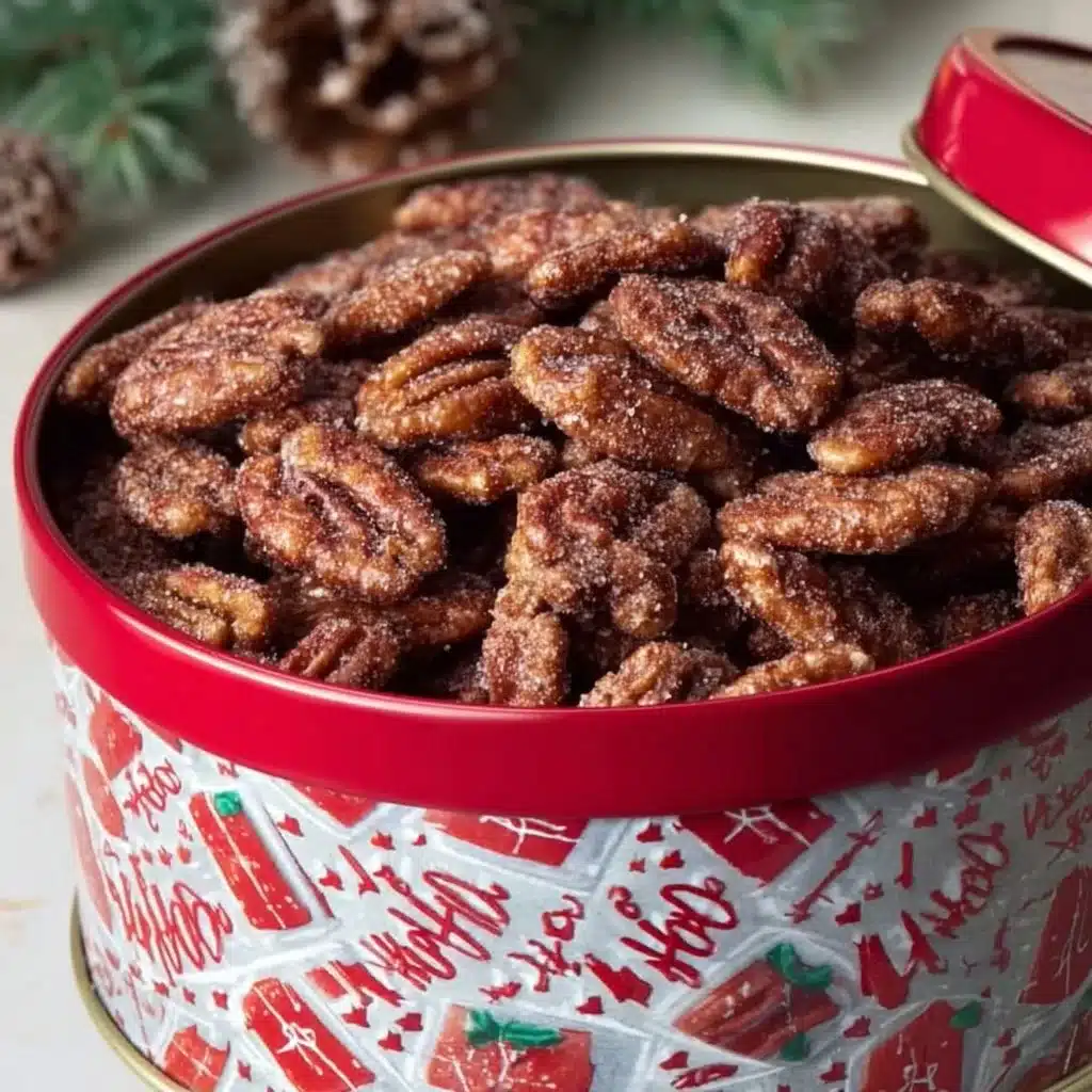 Delicious caramel pecan clusters with rich caramel and crunchy pecans