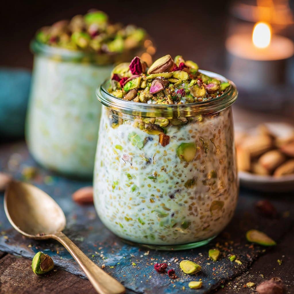 Pistachio Overnight Oats