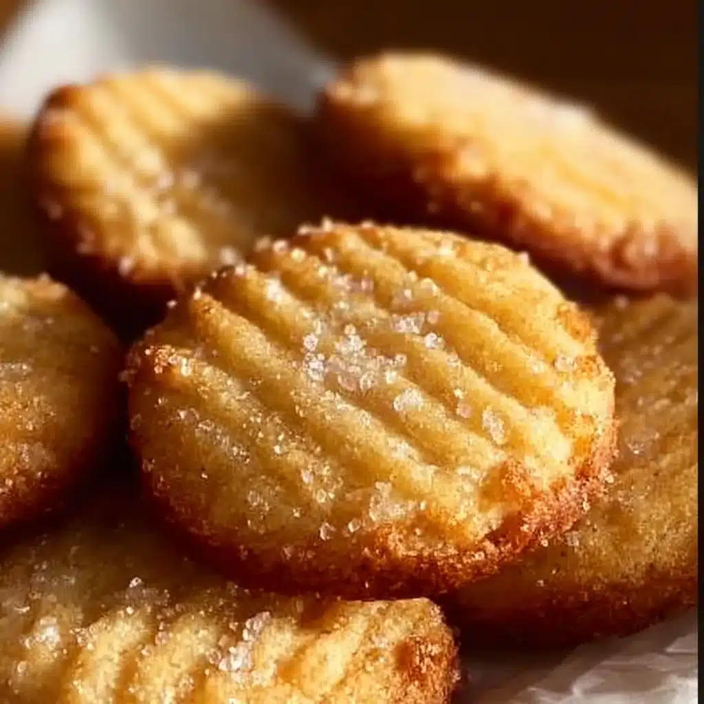 Delicious French salted butter cookies on a plate, perfect for any occasion.