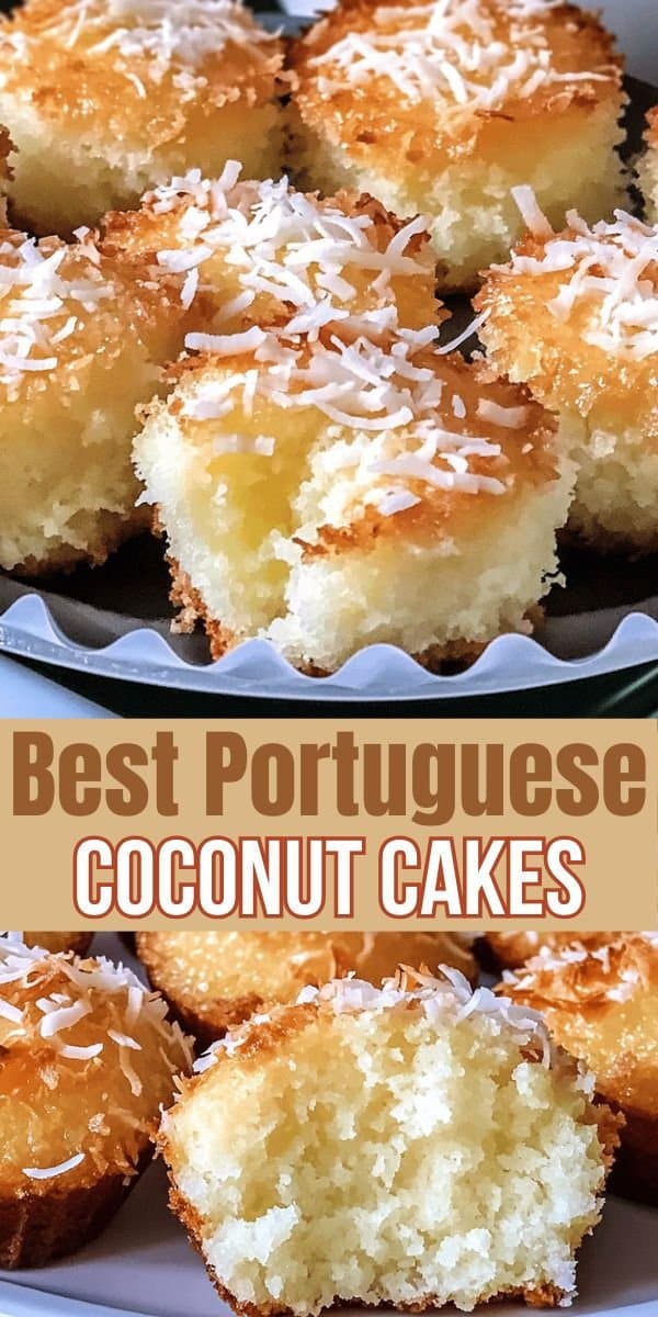 Heavenly Portuguese Coconut Cakes for a Tropical Delight