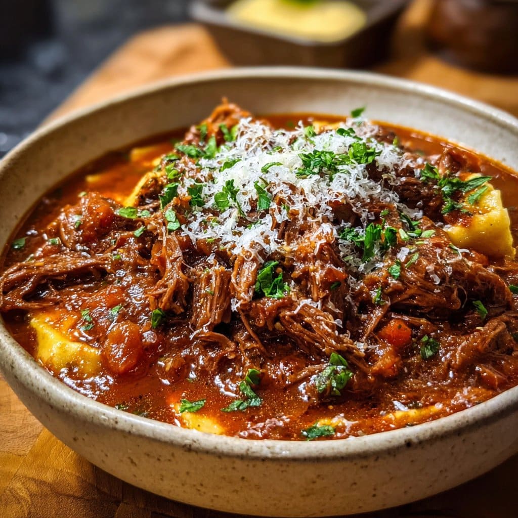 Sunday Slow Cooker Beef Ragu Recipe