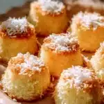 Delicious Portuguese Coconut Cakes with a fluffy texture and rich coconut flavor.