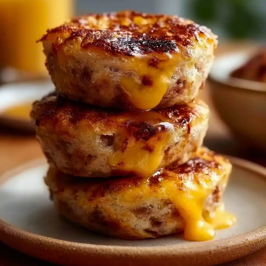 Delicious homemade McGriddle Muffins with pancakes and savory fillings.