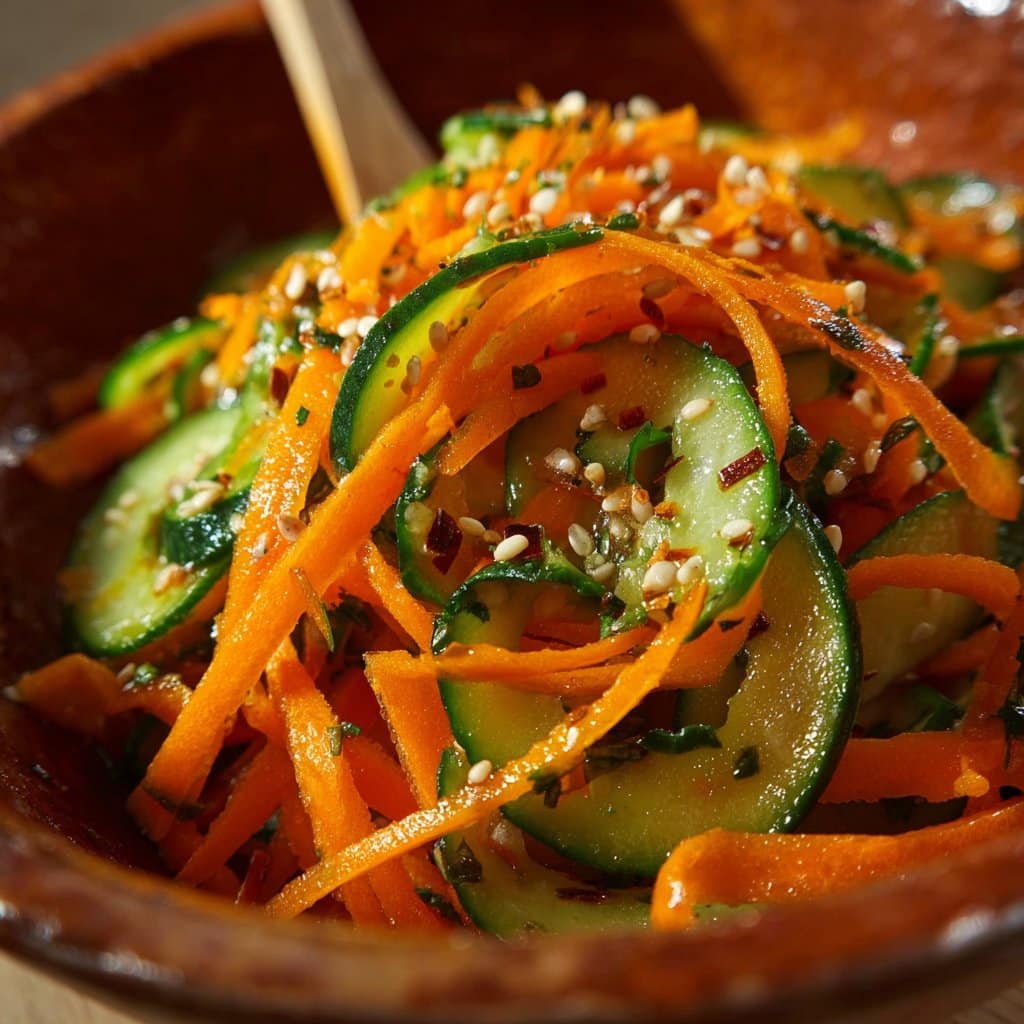 Cucumber Carrot Salad
