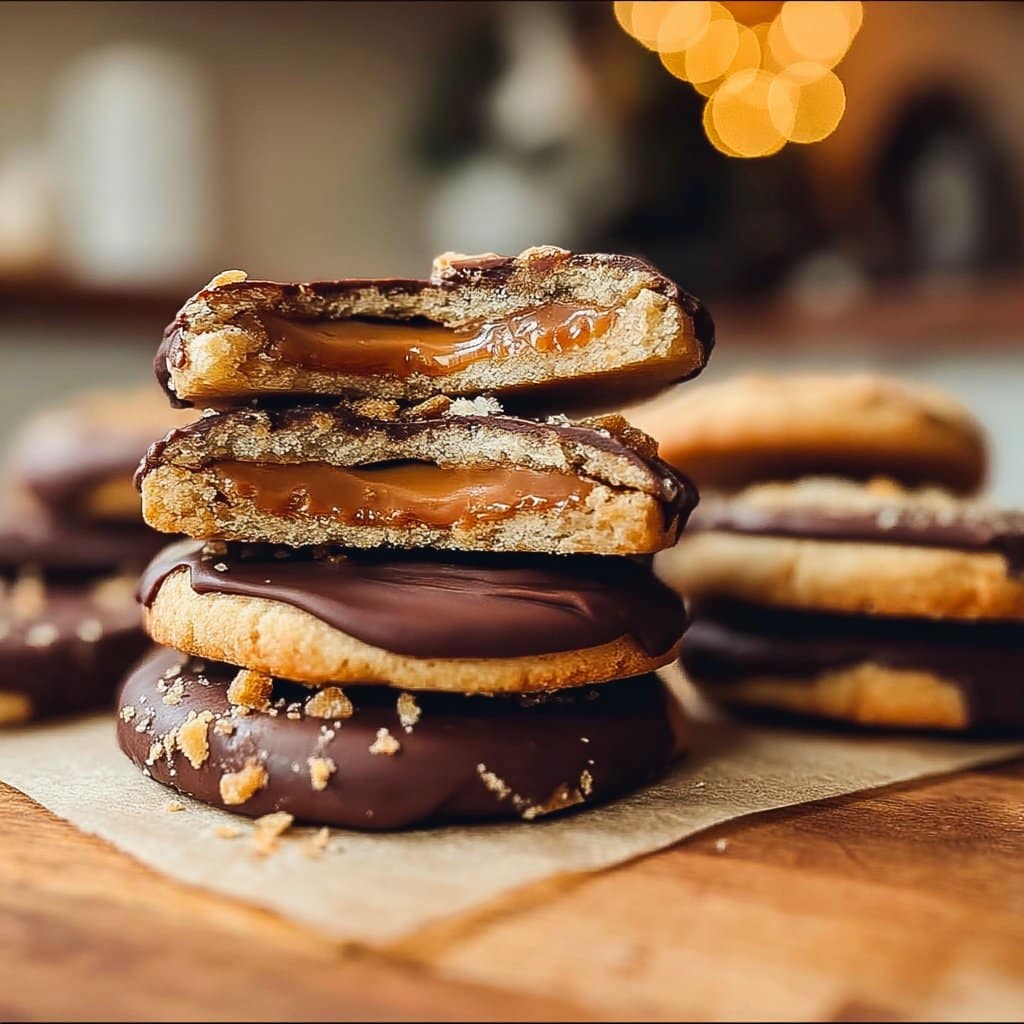 Ultimate Twix-Style Cookies