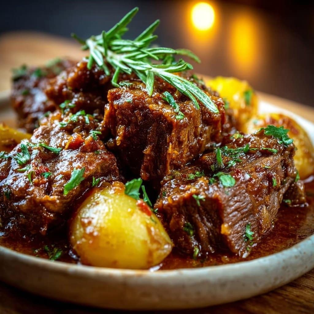 Slow Cooker Garlic Butter Beef