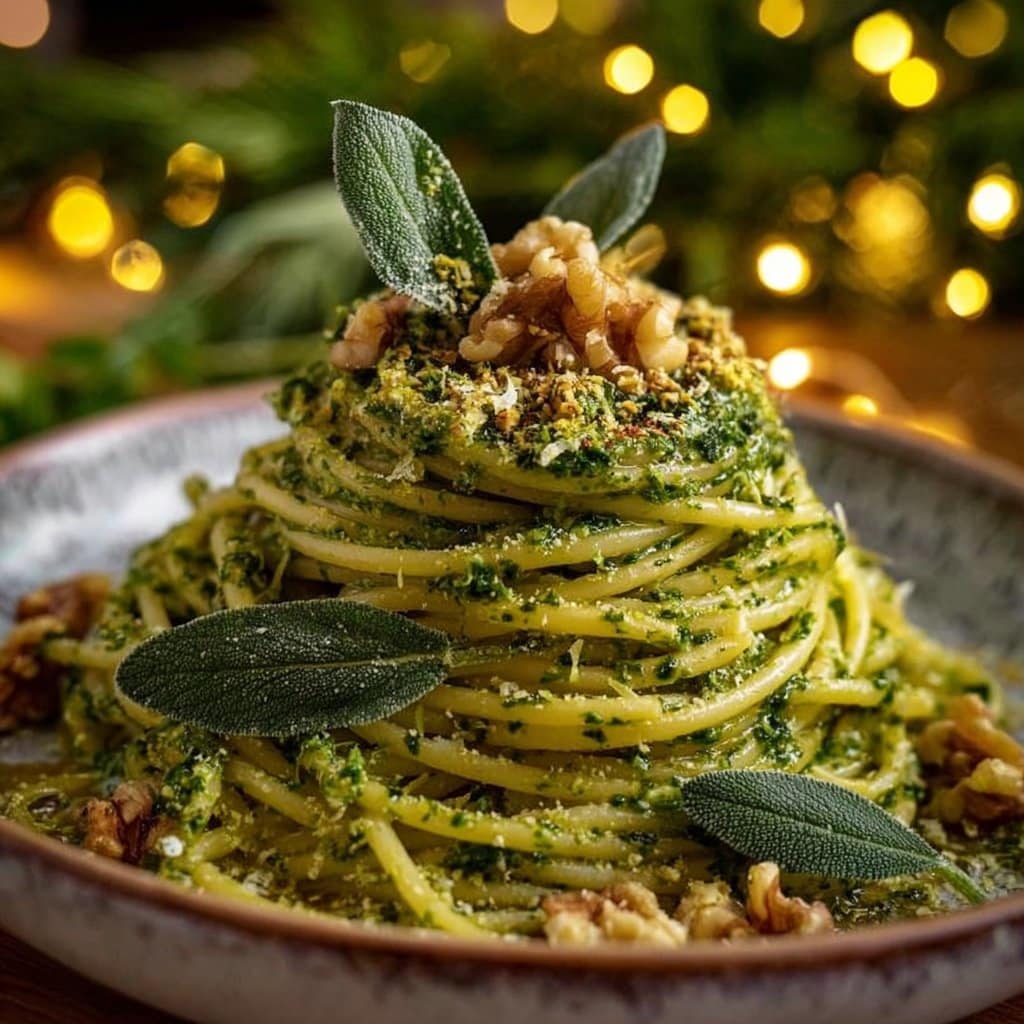 Irresistible Sage Walnut Pesto Recipe Perfect for Pasta