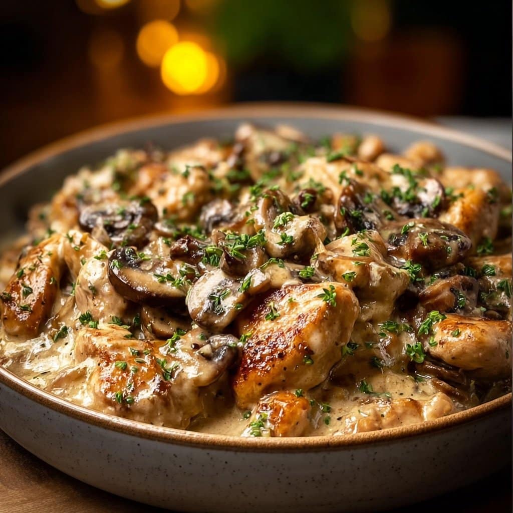Chicken Stroganoff
