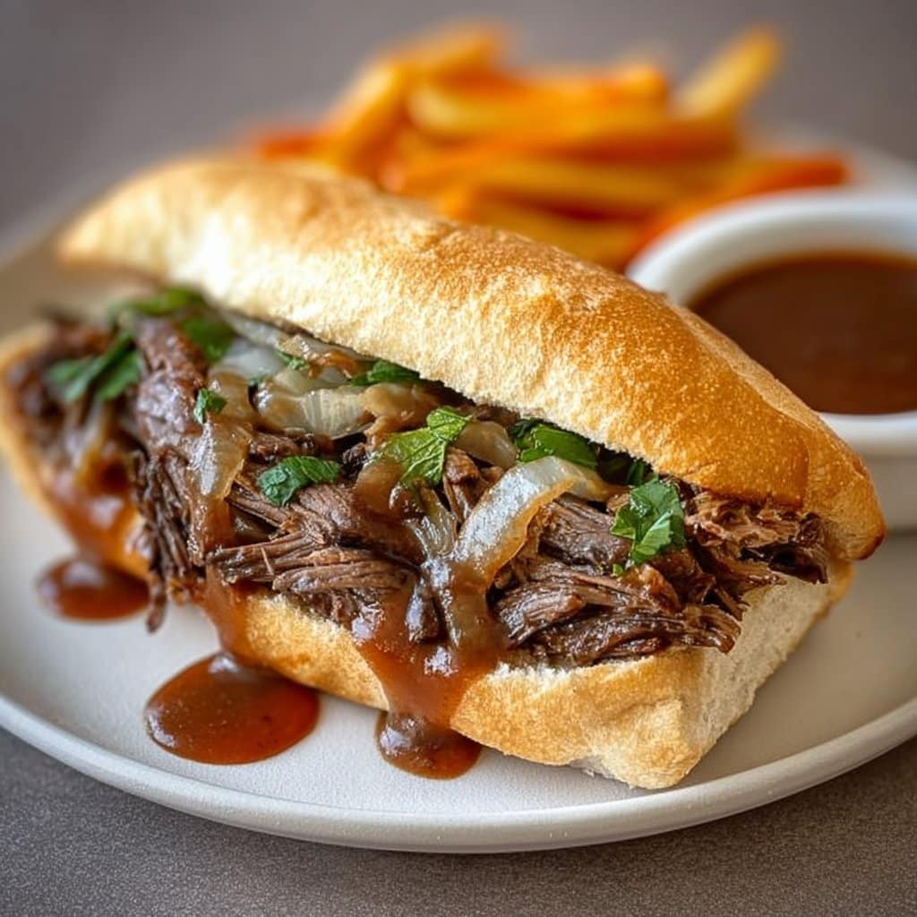 Shredded Beef Sandwiches