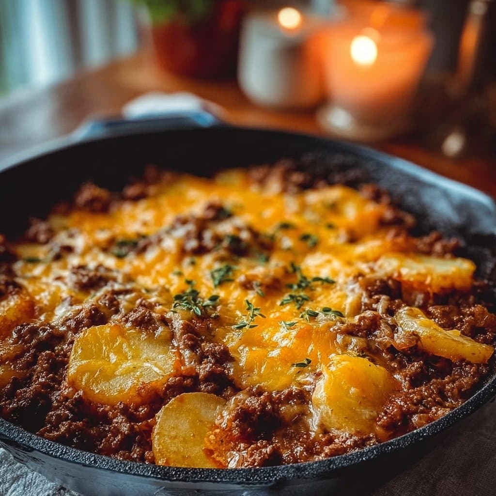 Hobo Casserole with Ground Beef
