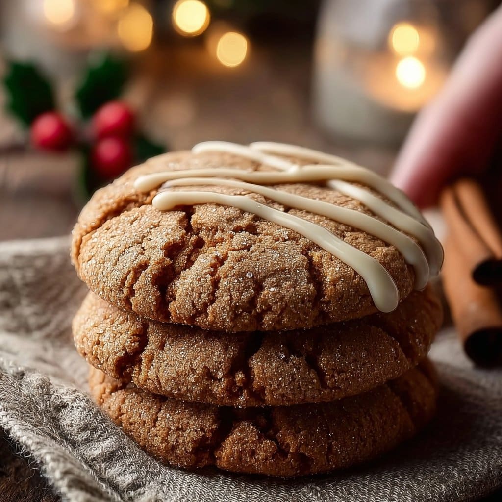 Chewy Maple Cinnamon Cookies