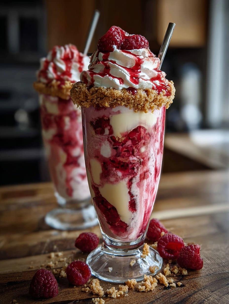 Raspberry Cheesecake Freakshakes: 5 Steps to Bliss