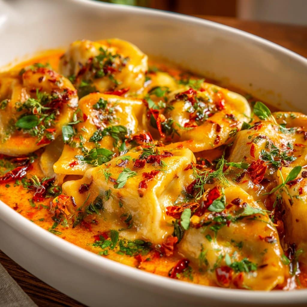 Vegan Baked Dumplings