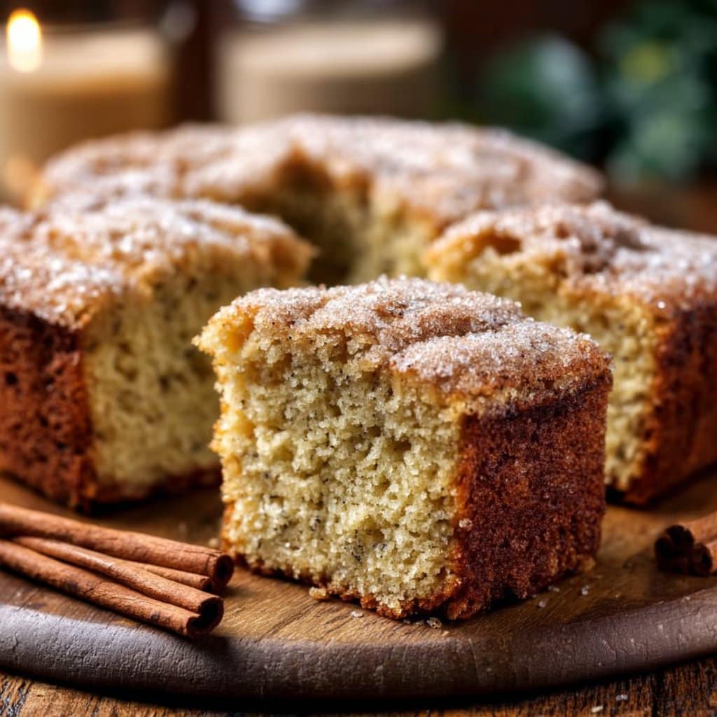 Cozy Eggnog Breakfast Cake - Best Christmas Breakfast Cake Idea