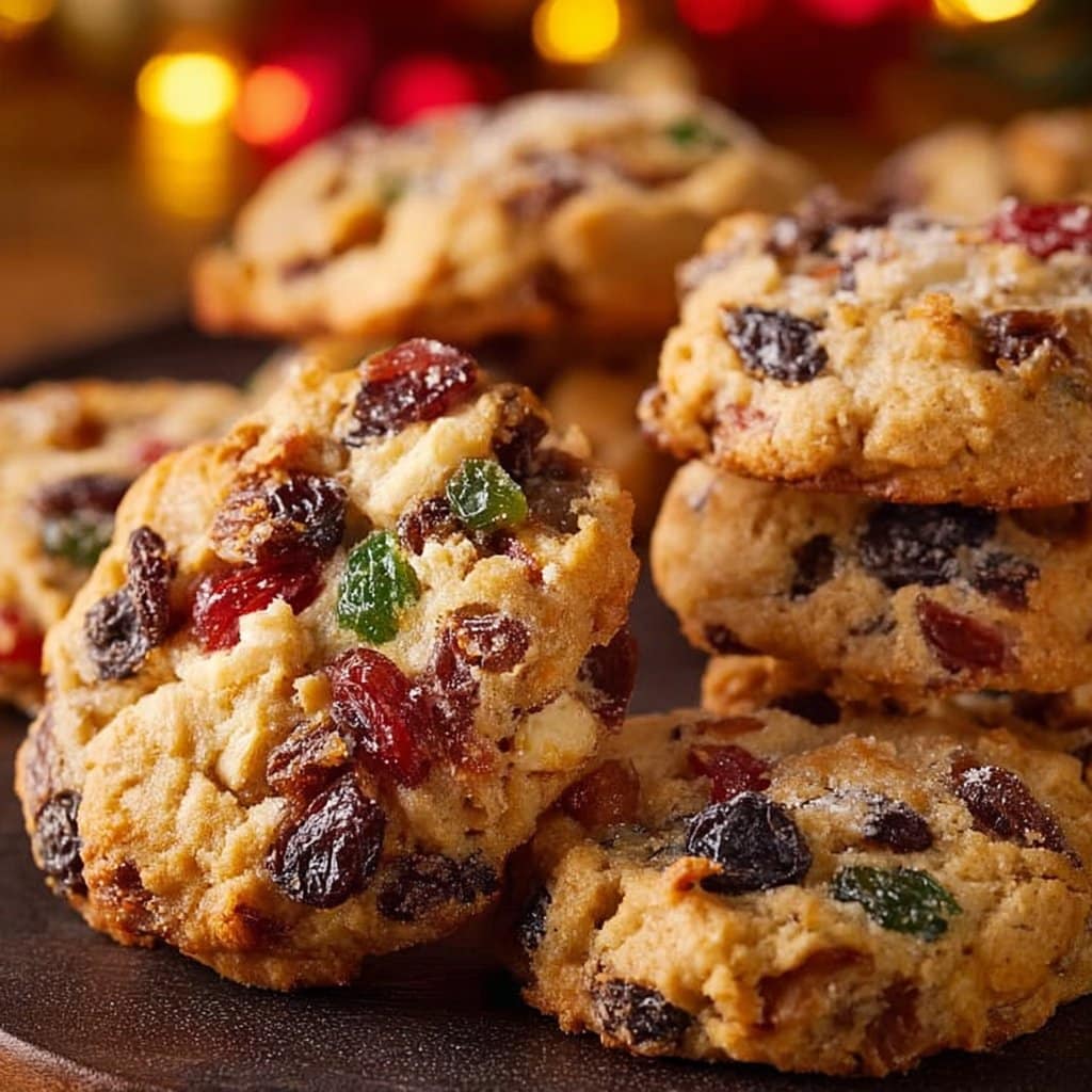 Best Ever Fruitcake Cookies