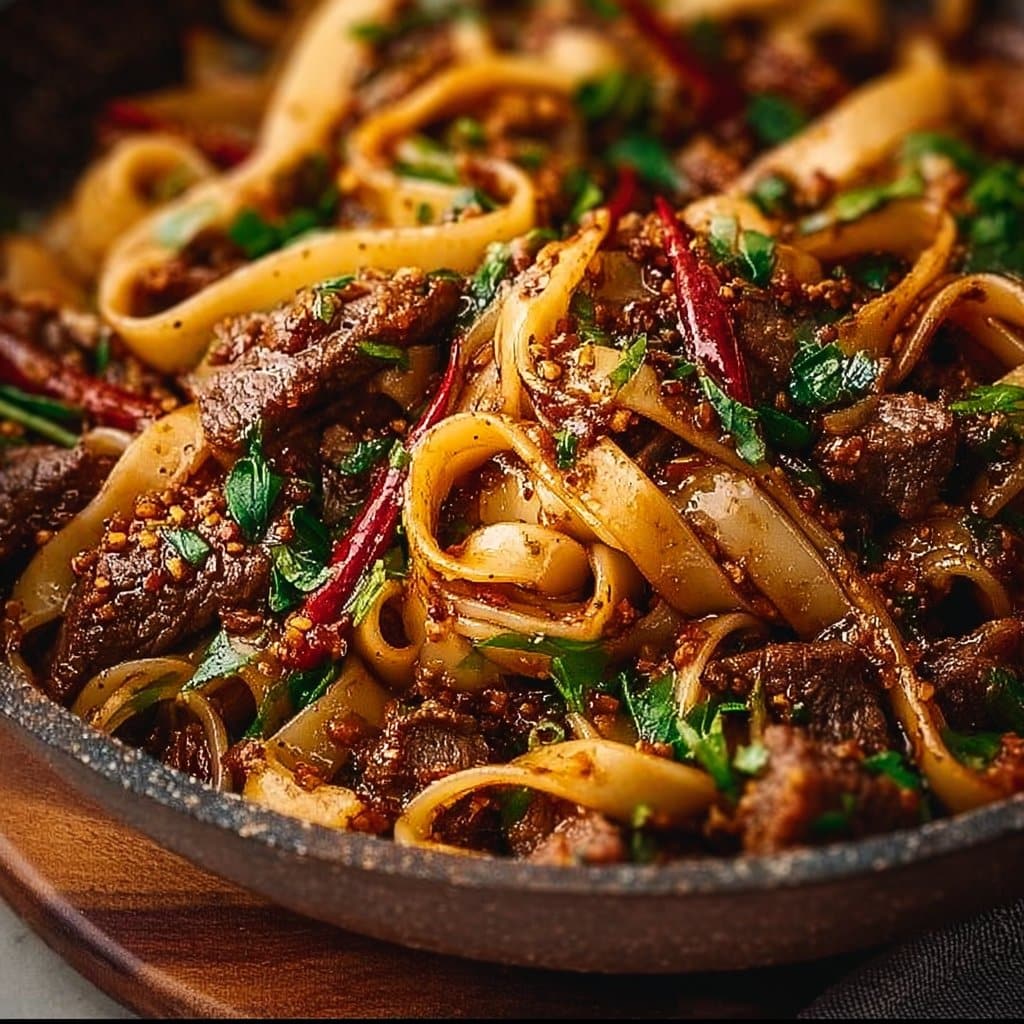 Cumin Lamb Noodles