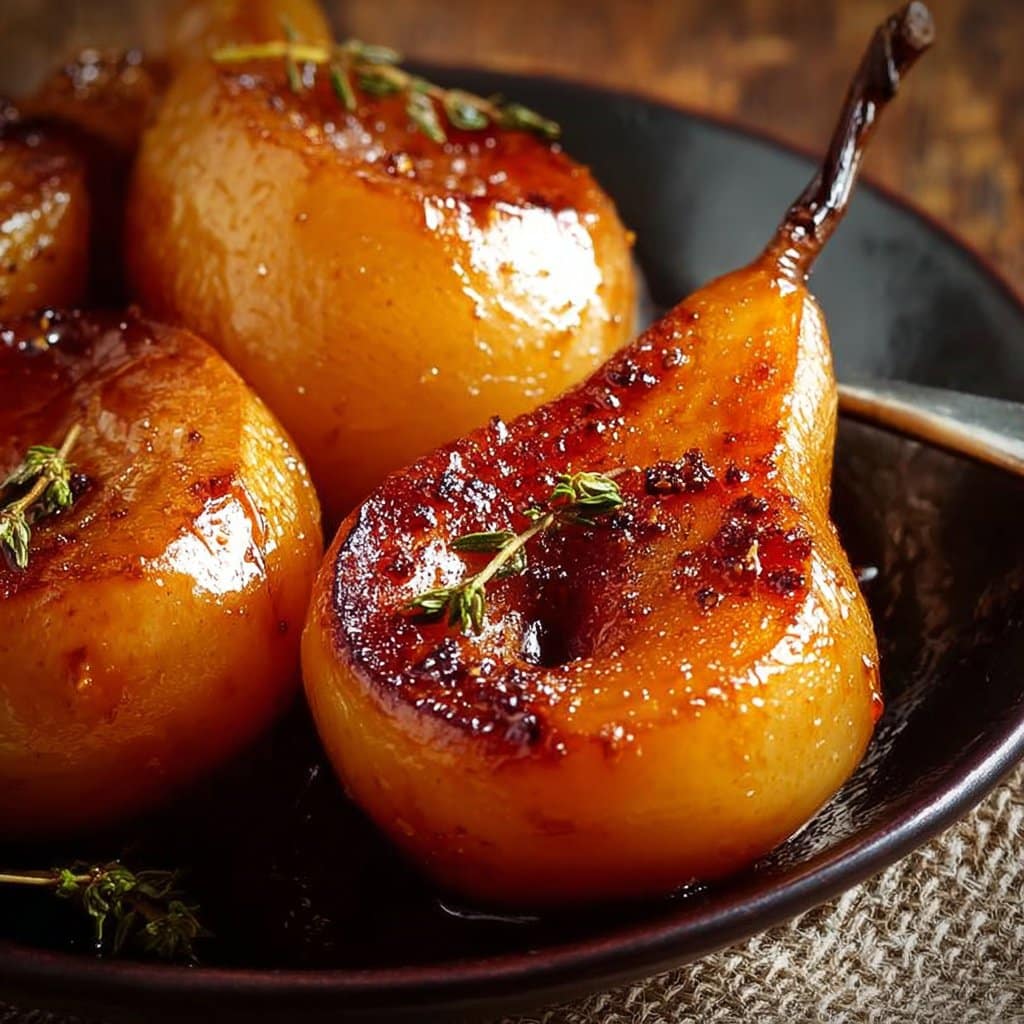Buttery Roasted Pears