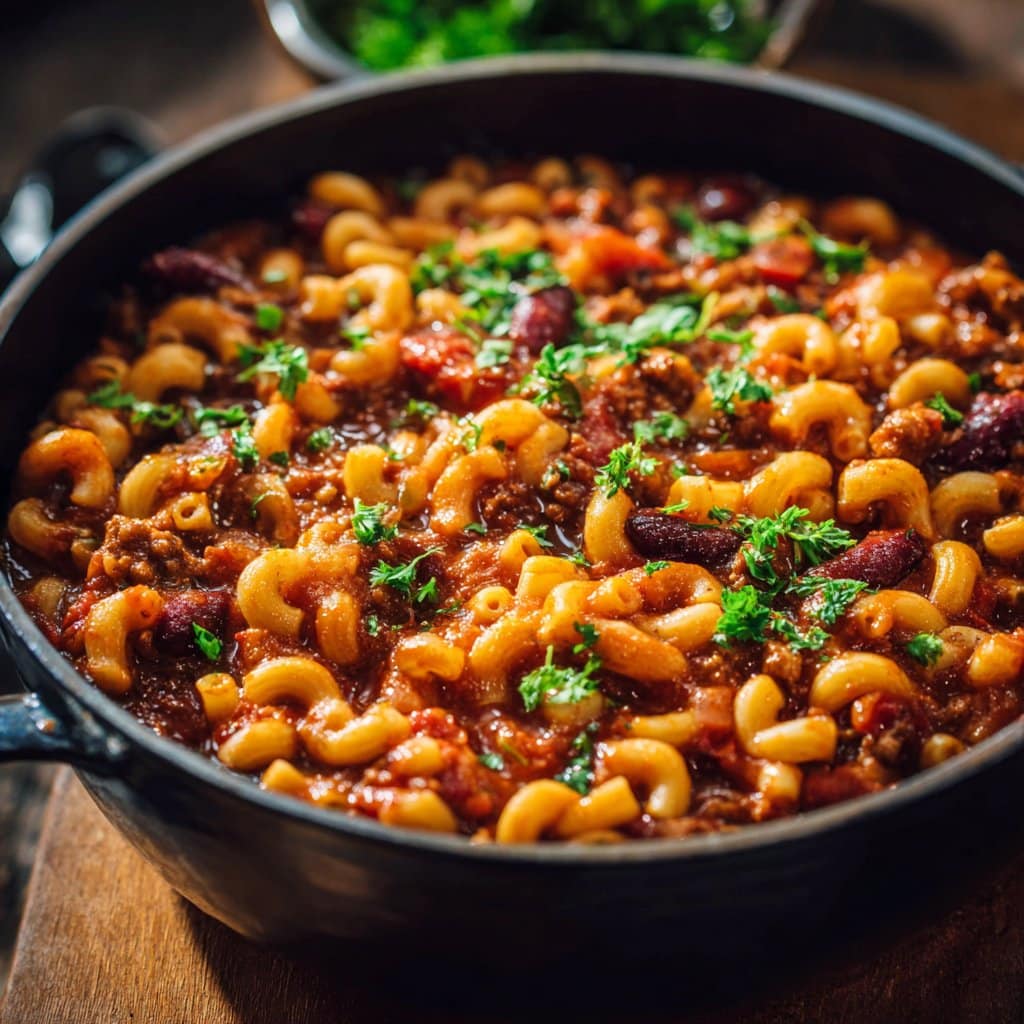 One-Pot Vegan Chili Mac Recipe