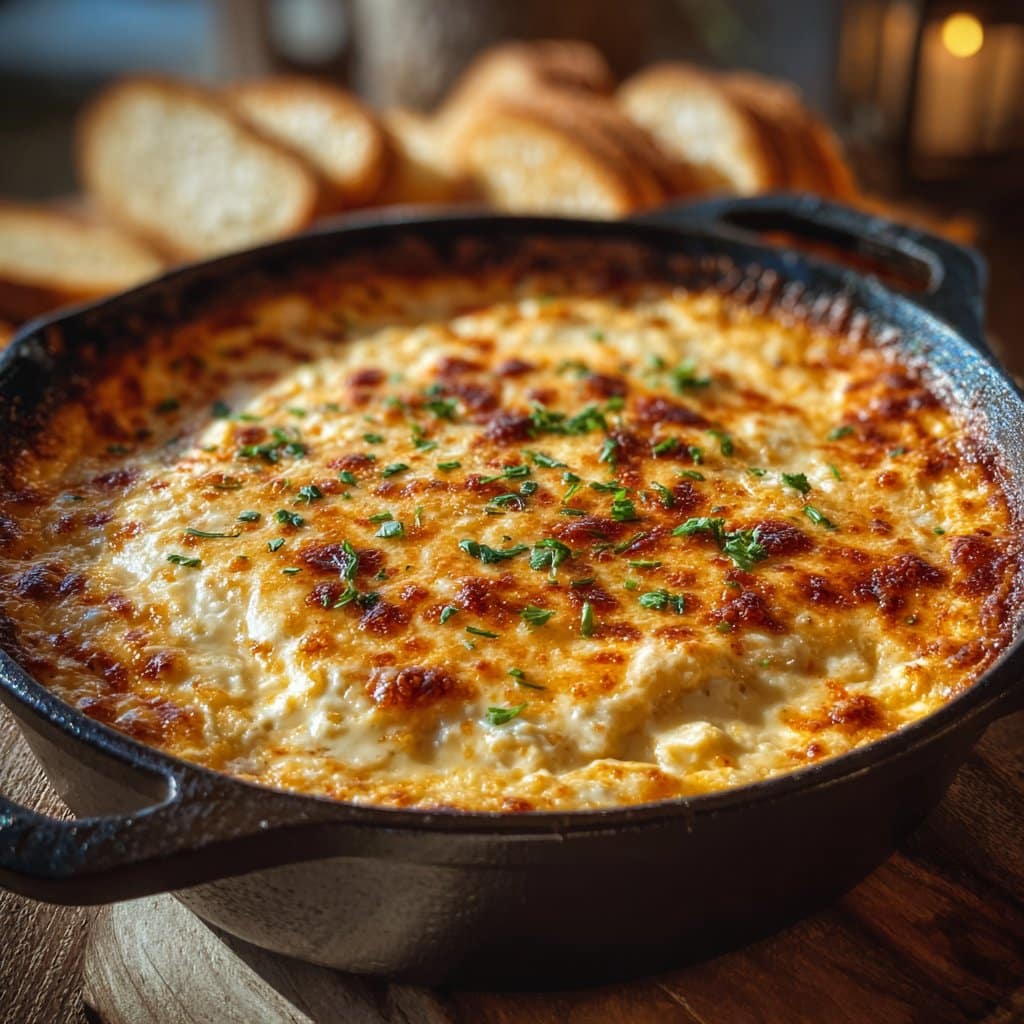 Creamy Cheesy Hot Dip
