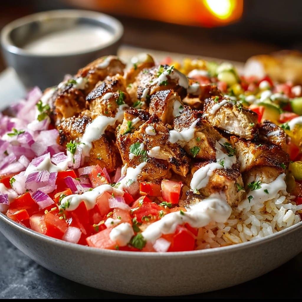 Chicken Gyro Bowls