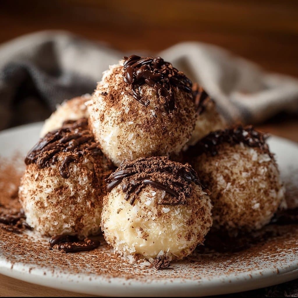 No-Bake Tiramisu Truffles