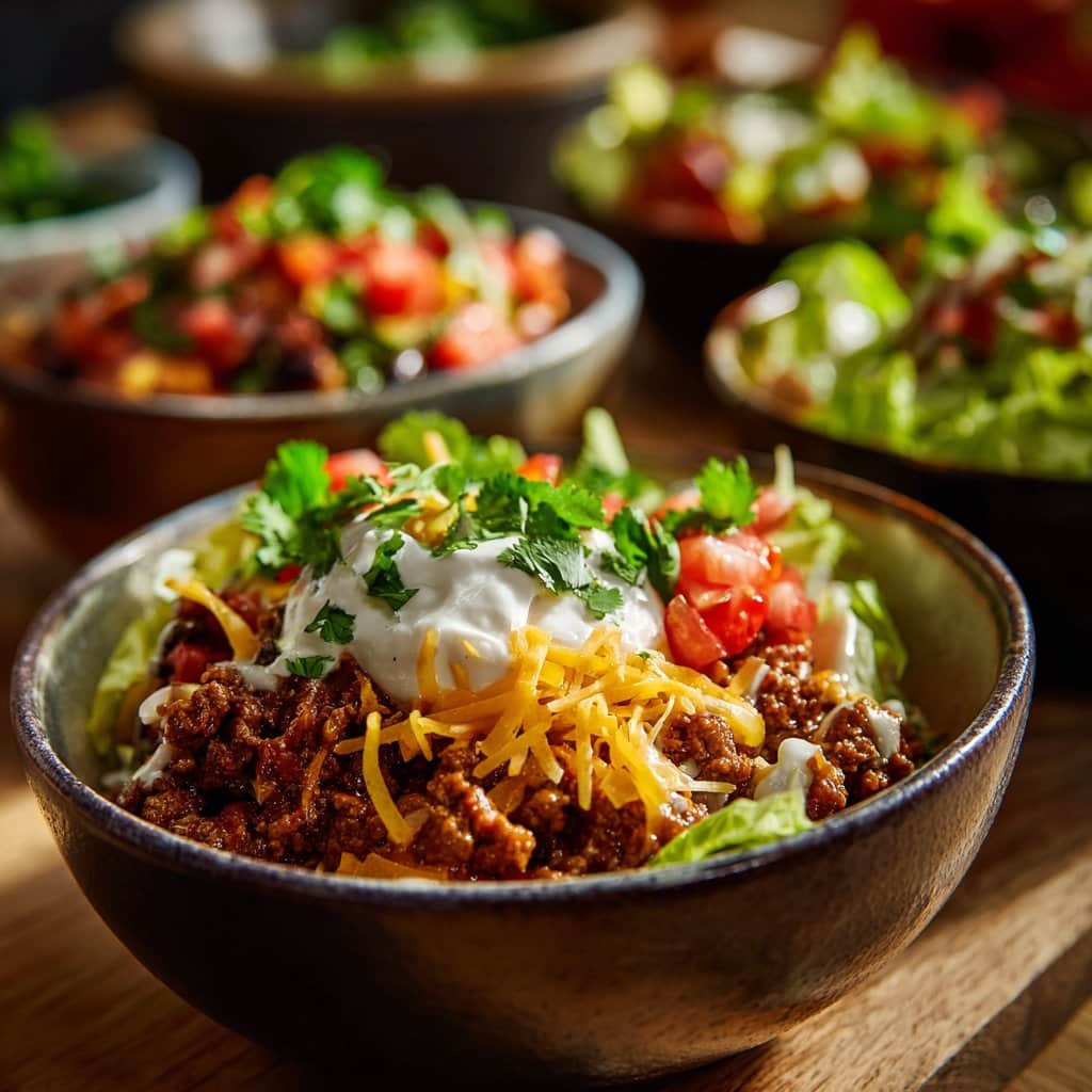 Taco Lunch Bowls