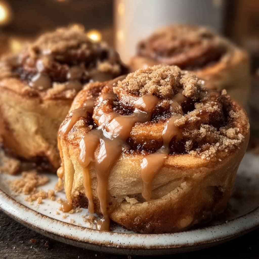 Biscoff Cookie Cinnamon Rolls
