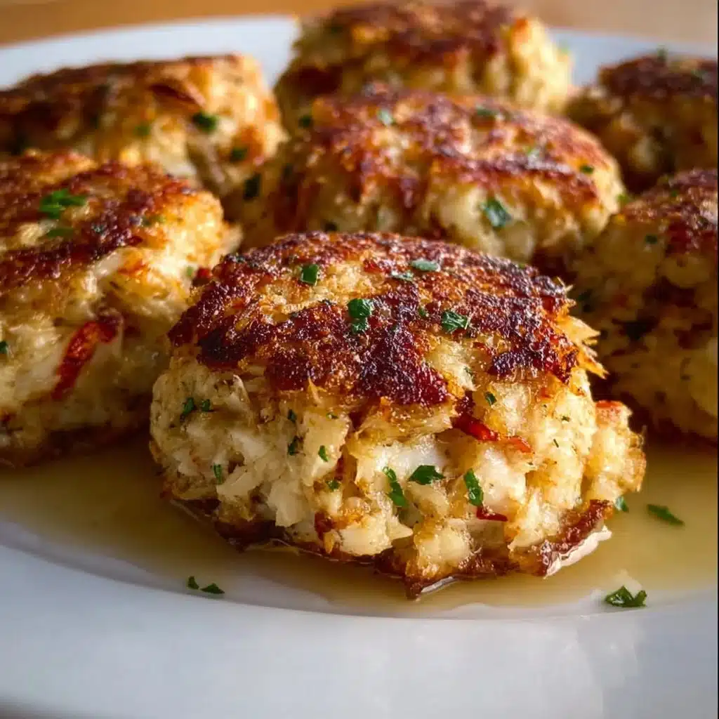 Delicious Maryland crab cakes made with fresh crab meat and spices