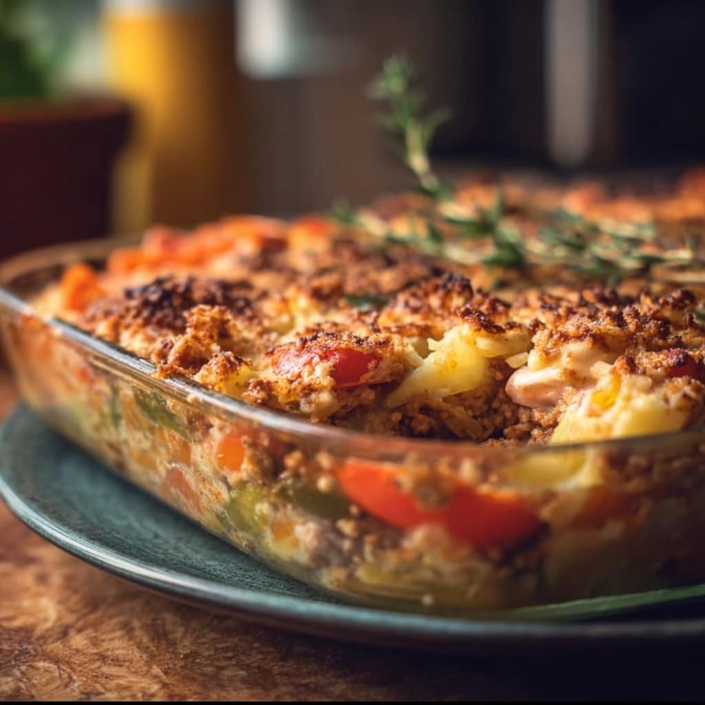 Vegan High-Protein Casserole