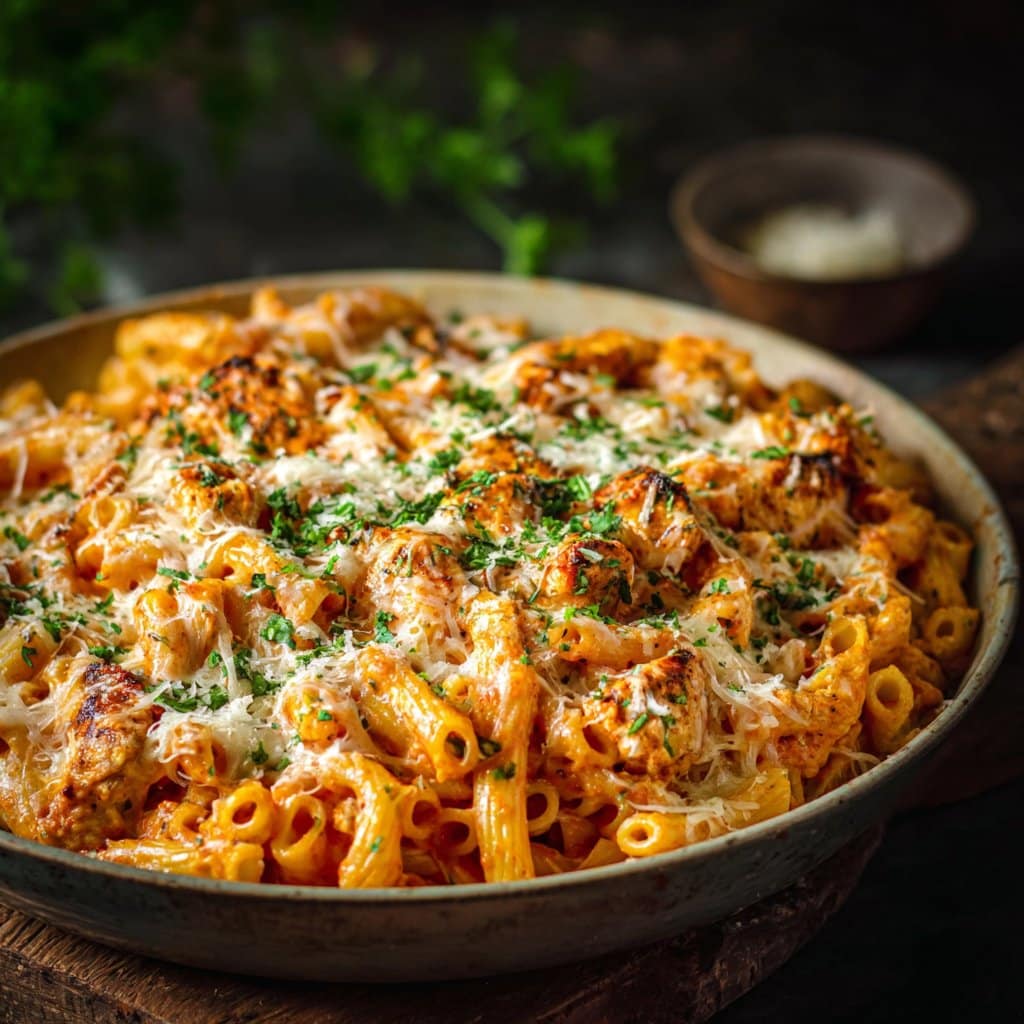 One-Pot Chicken Parmesan Pasta