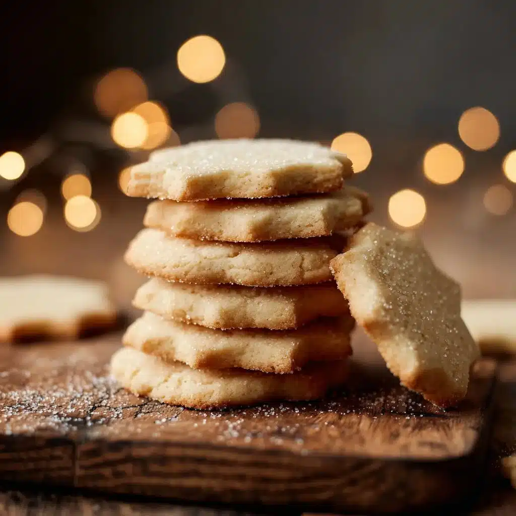 Freshly baked sugar cookies decorated with icing and sprinkles