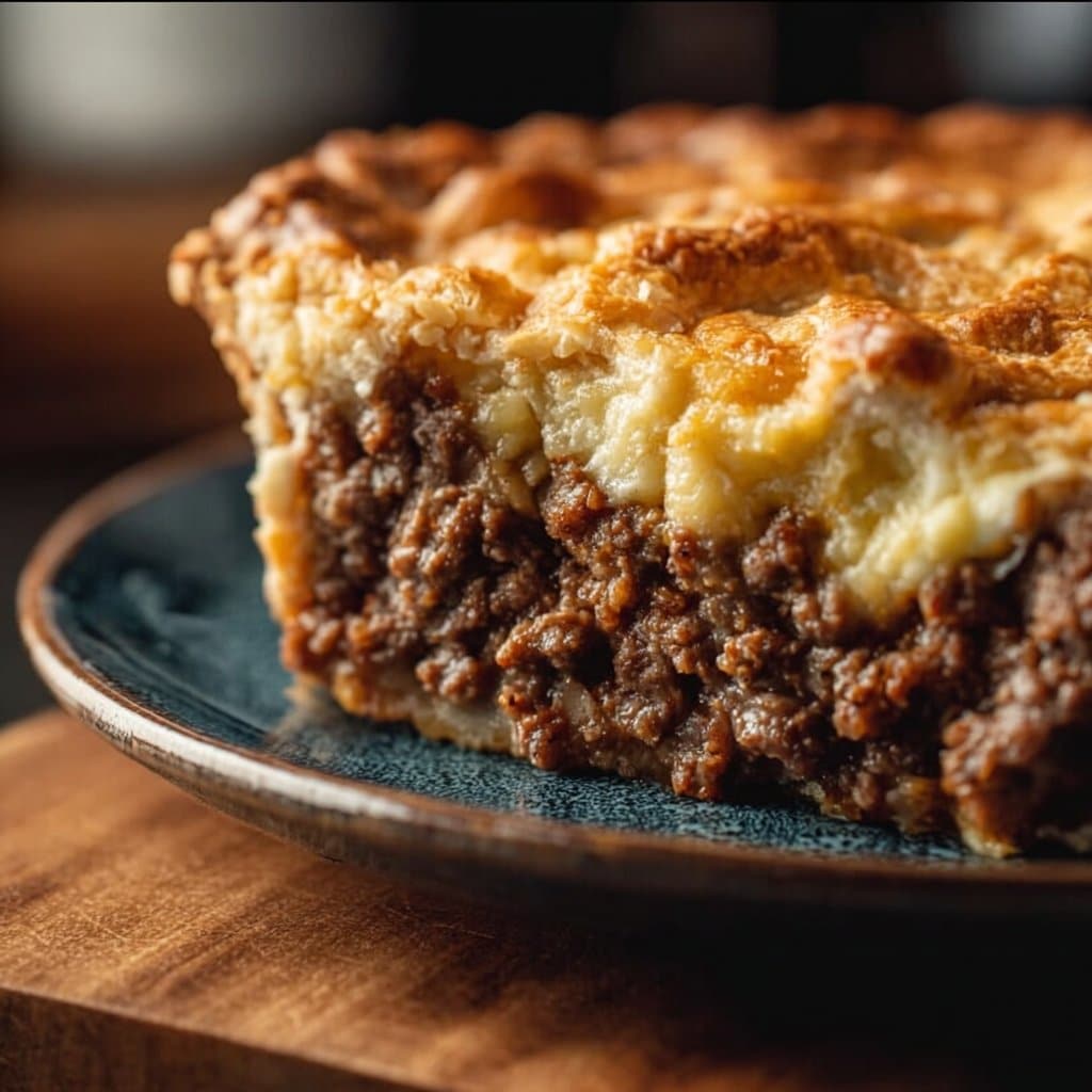 Cheesy Beef Pie
