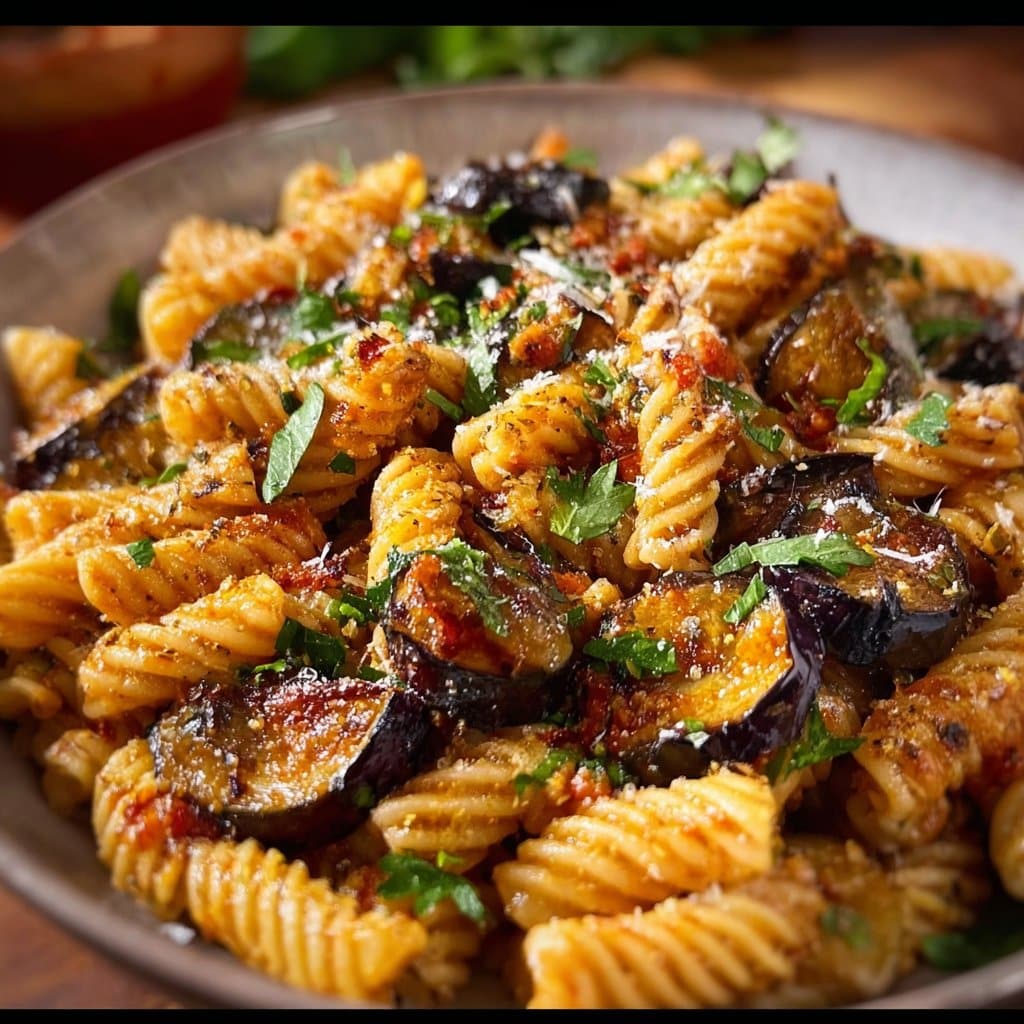 Irresistibly Flavorful Roasted Eggplant Pasta You'll Love